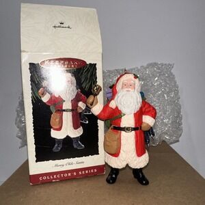 VTG Hallmark Keepsake Merry Olde Santa Christmas Ornament Fourth in‎ Series 1993